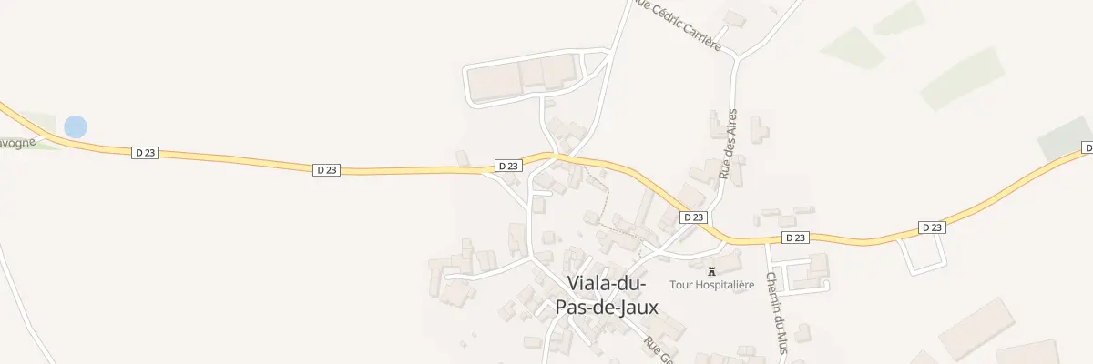 Plan du 7 Imp des Jardins à Viala-du-Pas-de-Jaux