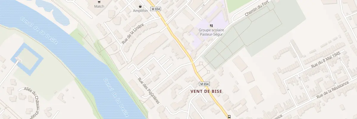 Plan du 17 Rue de Quesnoy à Wambrechies