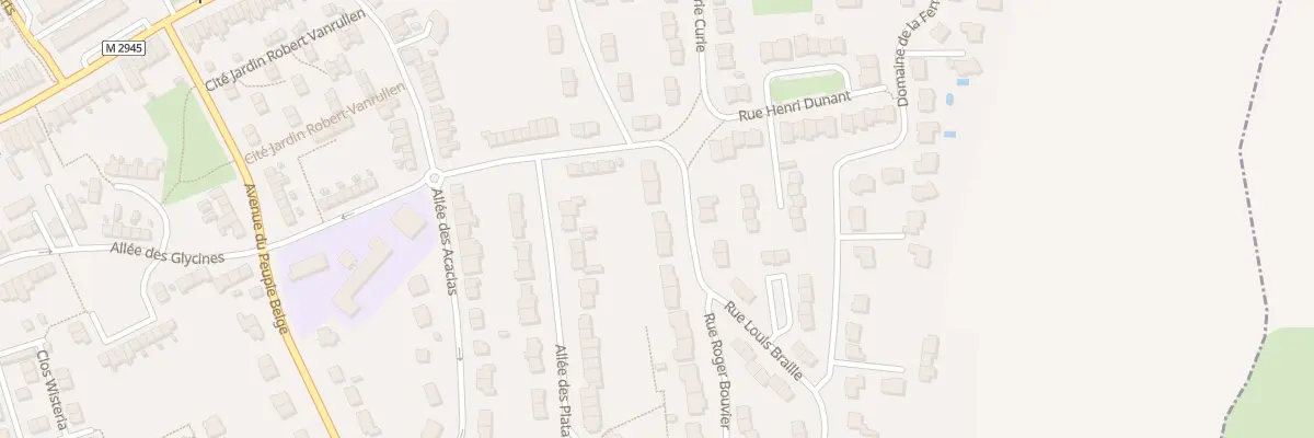Plan du 39 Rue Roger Bouvier à Wervicq-Sud