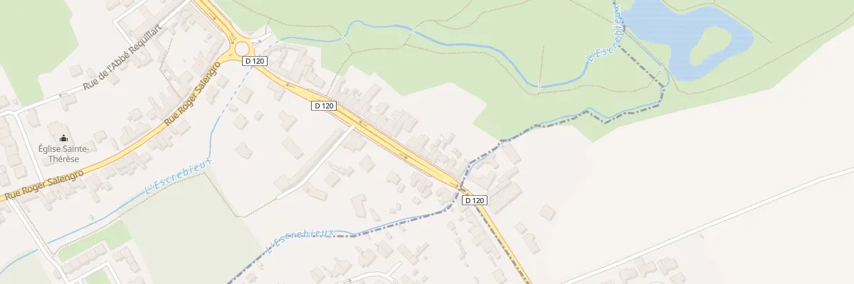 Plan du 106 Rue Marie Curie à Lauwin-Planque
