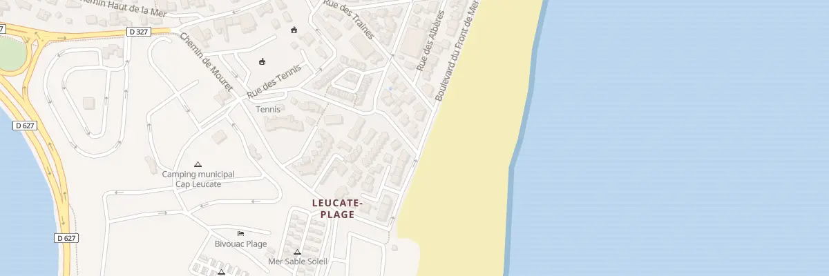 Plan du 19 Bd du Front de Mer à Leucate