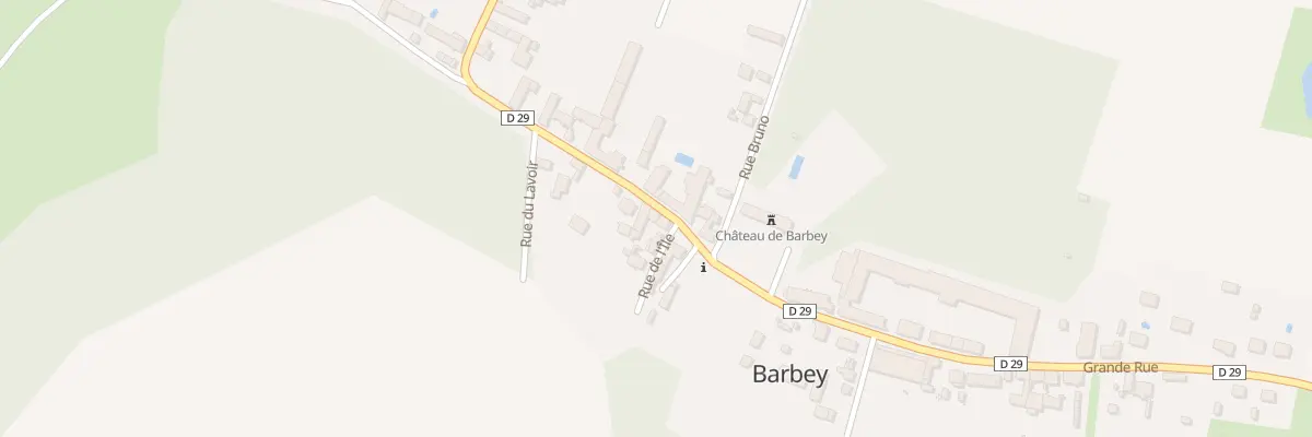 Plan du 2B Rue de l’Ile à Barbey