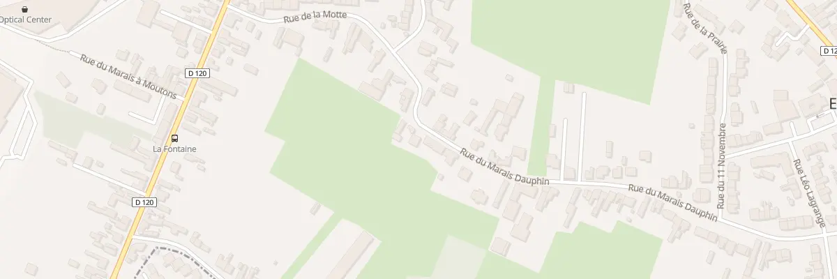 Plan du 12 Rue du Marais Dauphin à Flers-en-Escrebieux