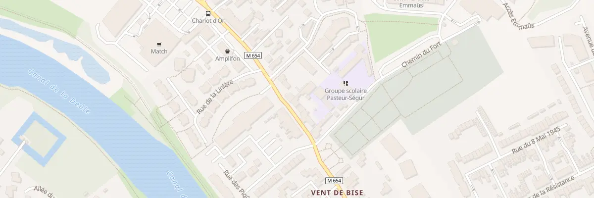 Plan du 56 Rue de Quesnoy à Wambrechies