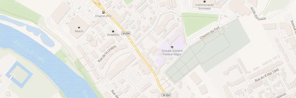 Plan du 58 Rue de Quesnoy à Wambrechies
