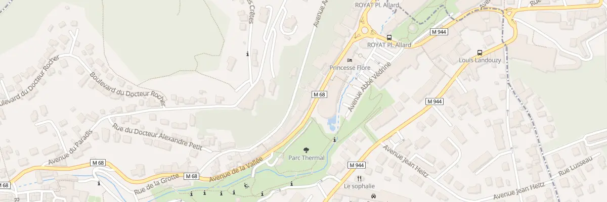Plan du 10B Av Auguste Rouzaud à Royat