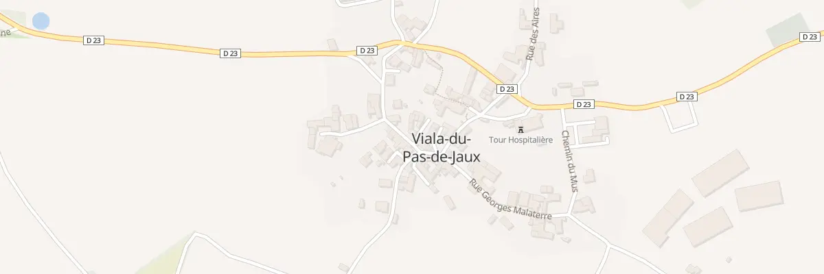 Plan du 5 Imp du Presbytère à Viala-du-Pas-de-Jaux