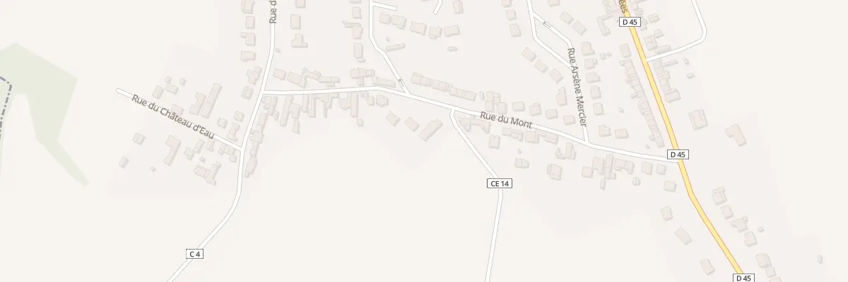Plan du 20 Rue du Mont à Gouy-sous-Bellonne