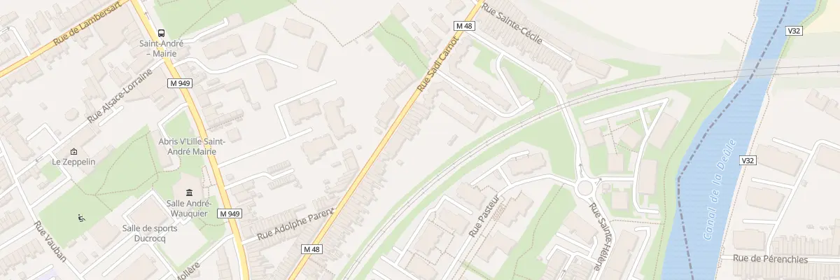 Plan du 112 Rue Sadi Carnot à Saint-André-lez-Lille