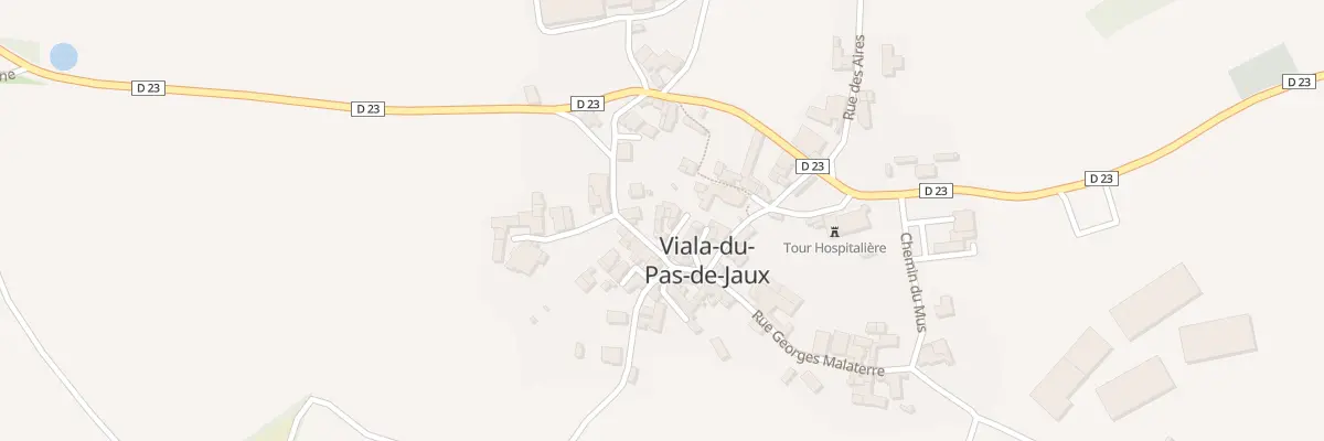 Plan du 23 Imp du Presbytère à Viala-du-Pas-de-Jaux