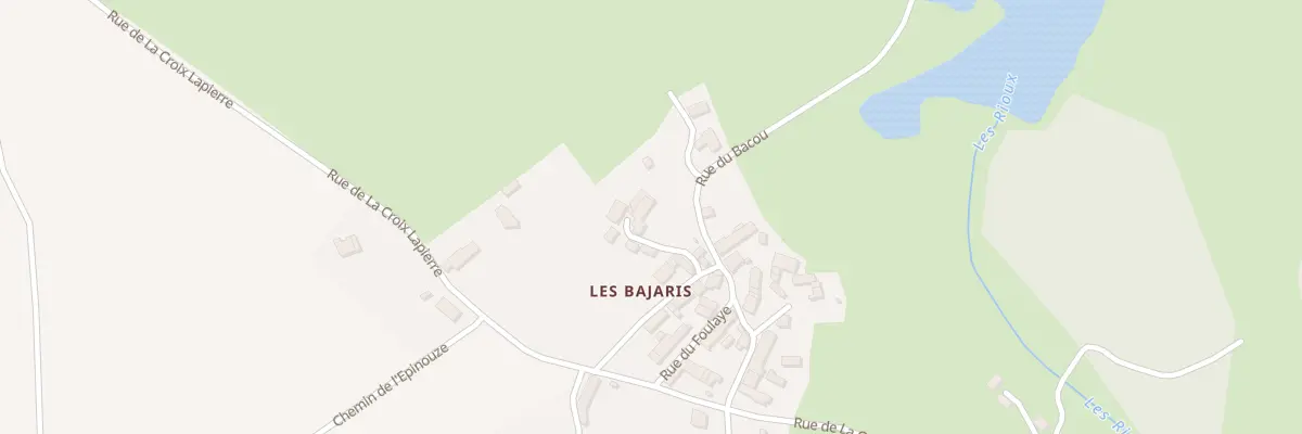 Plan du 5103 Les Bajaris à Saint-Hilaire-la-Croix