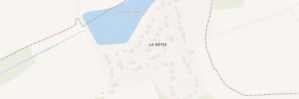 Plan du 337 Etang de la Rotie à Domats