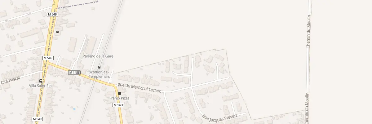 Plan du 5 Rue Guillaume Apollinaire à Templemars