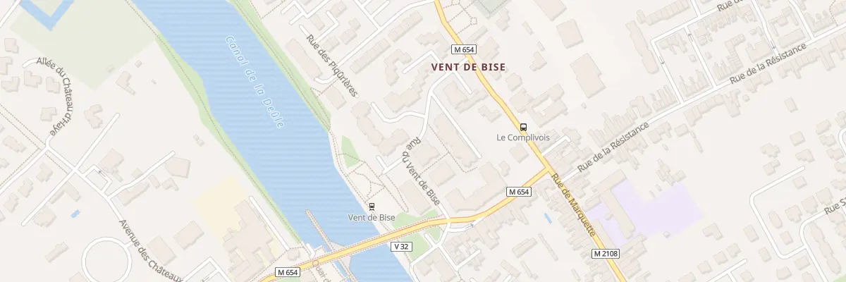 Plan du 30 Rue du Vent de Bise à Wambrechies