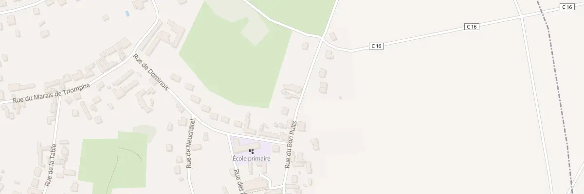Plan du 267 Rue du Bon Puits à Salency
