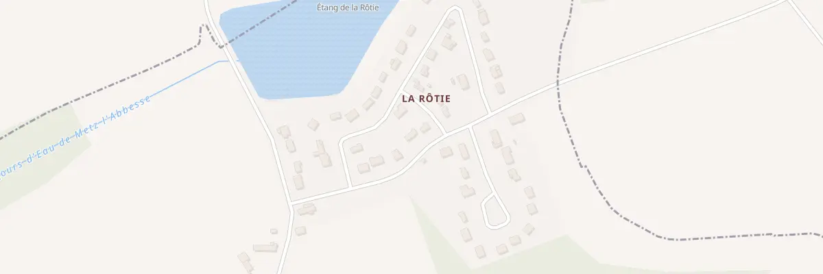 Plan du 36 Etang de la Rotie à Domats
