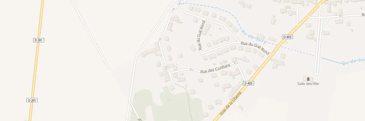 Plan du 7 Rue des Conflans à Montigny-Lencoup