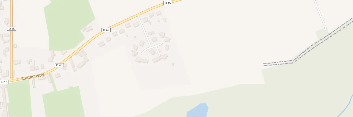Plan du 9 Lot de la Cabourerye à Monchy-Lagache