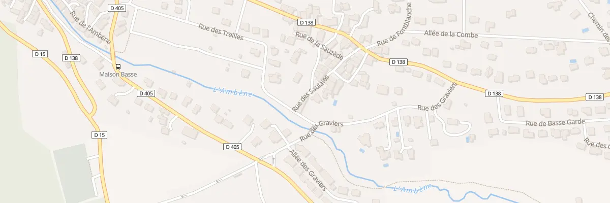 Plan du 11 Rue des Saulaies à Enval