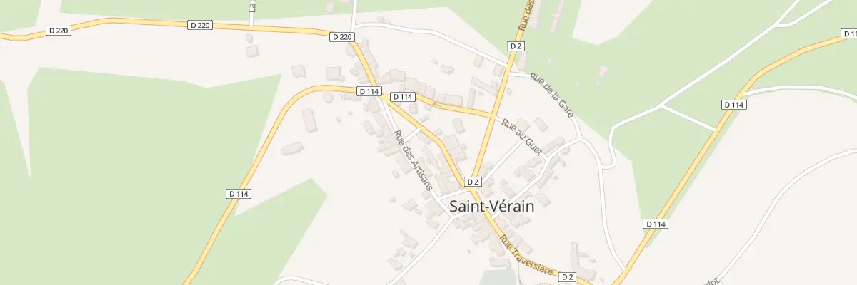 Plan du 8A Rue Traversière à Saint-Vérain