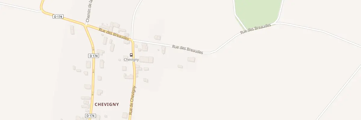 Plan du 10 Rue des Bréaudes à Germigny-sur-Loire