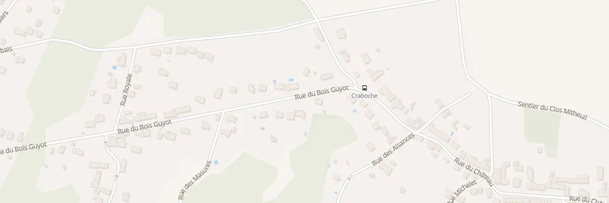 Plan du 684 Rue de Bois-Guyot à Mouroux