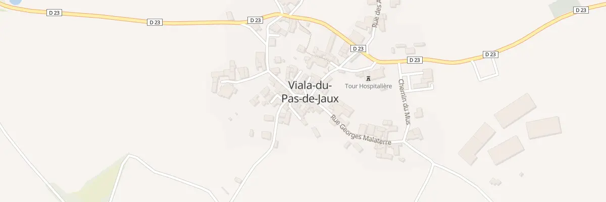 Plan du 19 Pl Denis Gayraud à Viala-du-Pas-de-Jaux