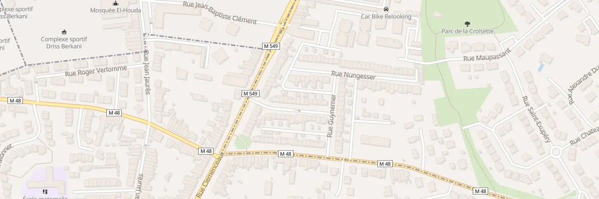 Plan du 11 Rue Jean Mermoz à Faches-Thumesnil