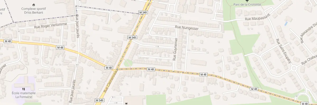 Plan du 14 Rue Jean Mermoz à Faches-Thumesnil