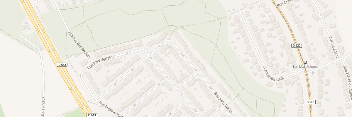 Plan du 383 Rue Jules Vallès à Cuincy