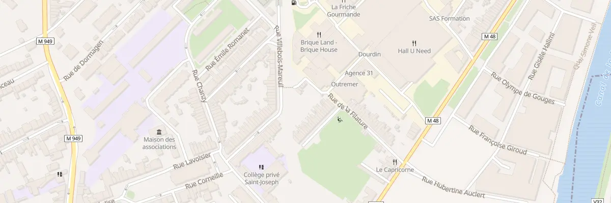 Plan du 14 Rue du Chemin de Fer à Saint-André-lez-Lille