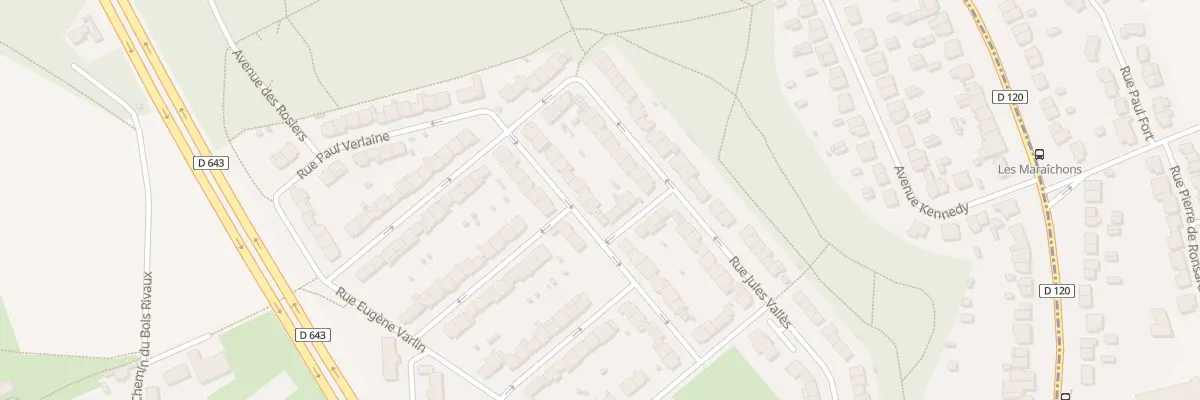 Plan du 142 Rue Gustave Courbet à Cuincy