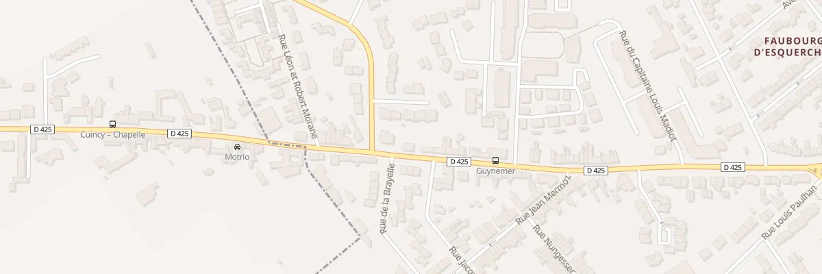 Plan du 794 Rue Guynemer à Douai