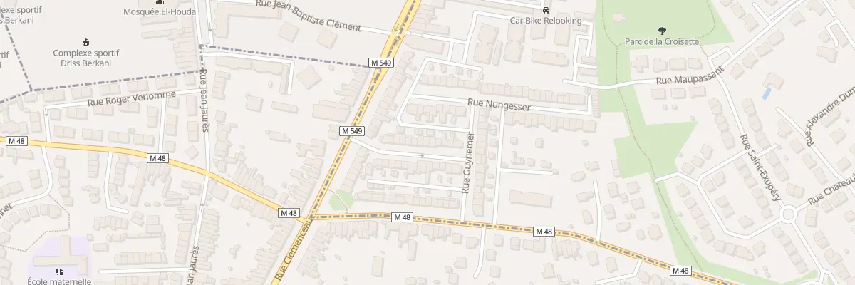 Plan du 13 Rue Jean Mermoz à Faches-Thumesnil