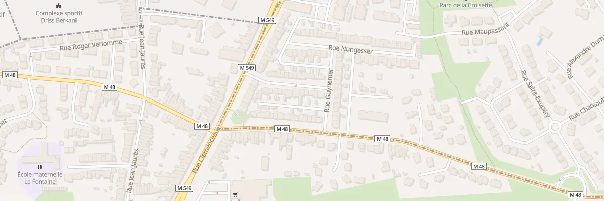 Plan du 16 Rue Jean Mermoz à Faches-Thumesnil