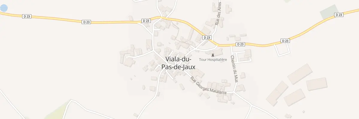 Plan du 5052A Le Viala à Viala-du-Pas-de-Jaux