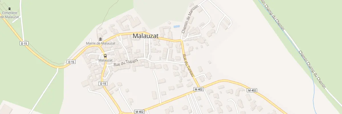 Plan du 4 Imp de la Forge à Malauzat