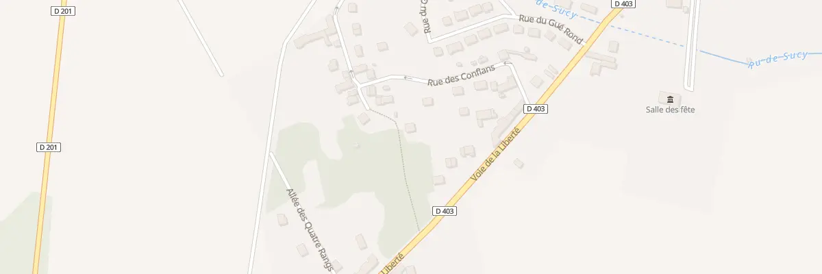 Plan du 10 Rue des Conflans à Montigny-Lencoup