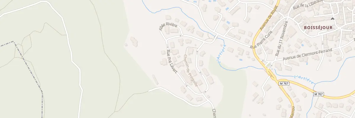 Plan du 9 Pre Lavert à Ceyrat