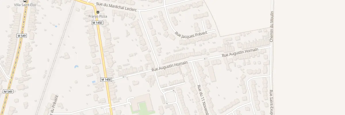 Plan du 23 Rue Augustin Hornain à Templemars