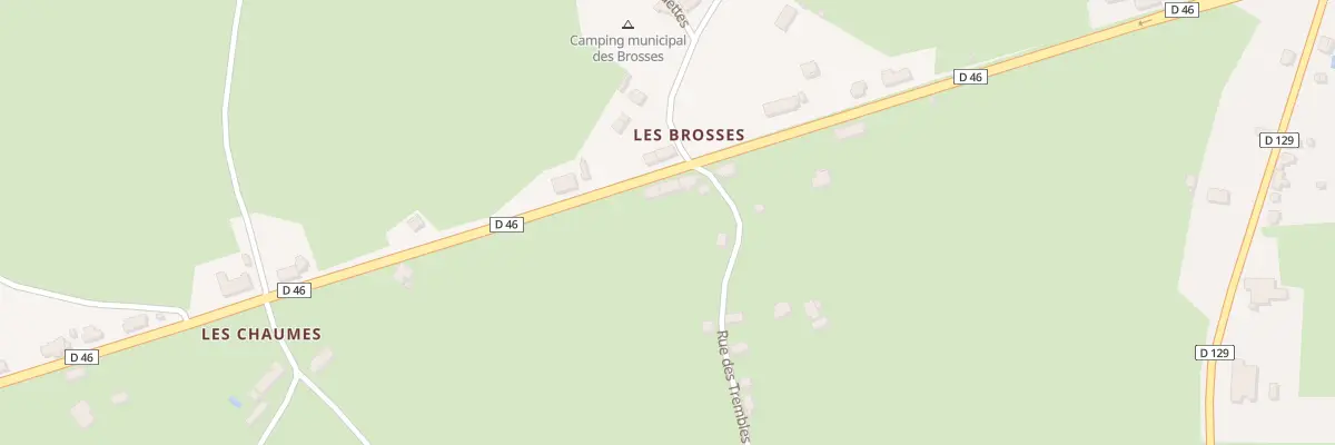 Plan du 9 Rte du Grand Chemin à Voussac