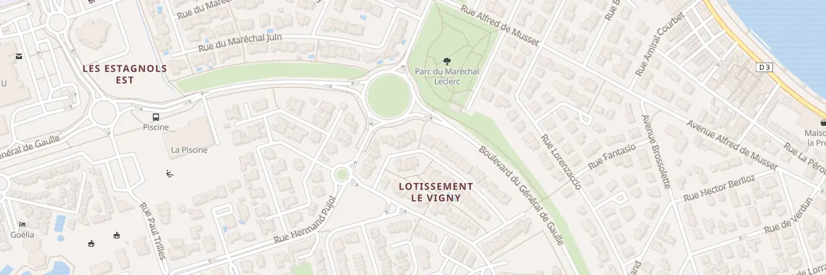 Plan du 194 Rue André Roussin à Port-la-Nouvelle