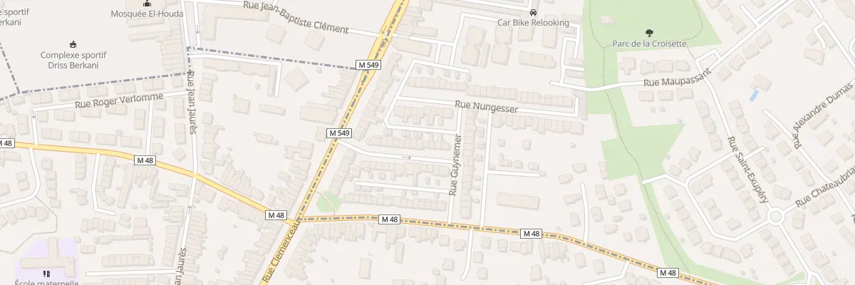 Plan du 17 Rue Jean Mermoz à Faches-Thumesnil
