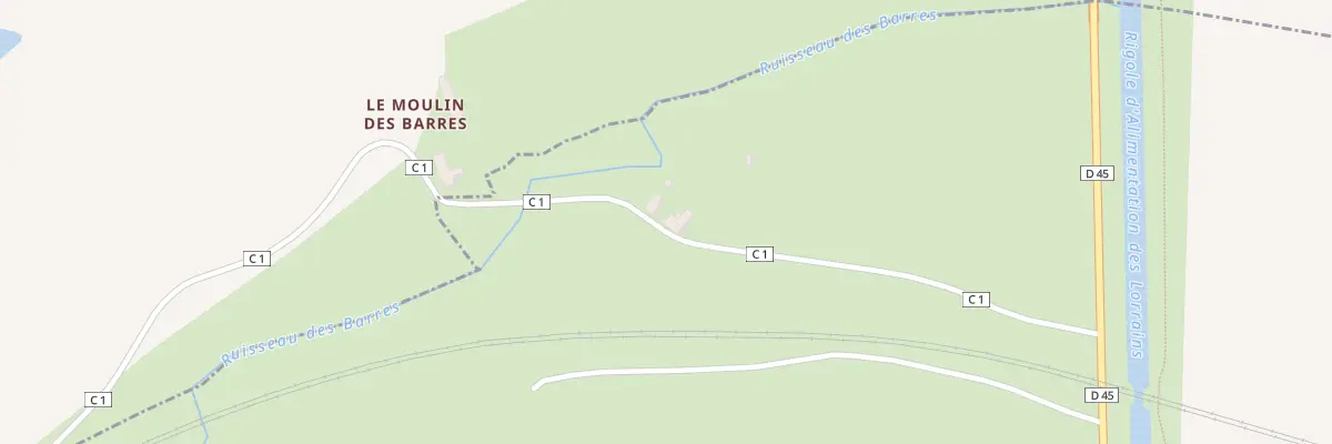 Plan du 9 Rte des Rieaux à Apremont-sur-Allier