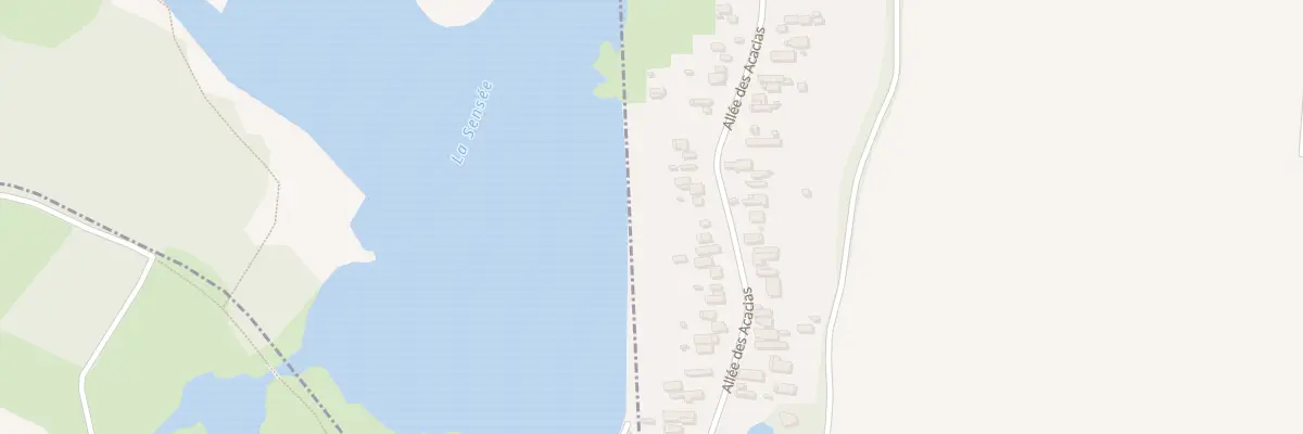 Plan du 96 Av des Acacias à Hamel