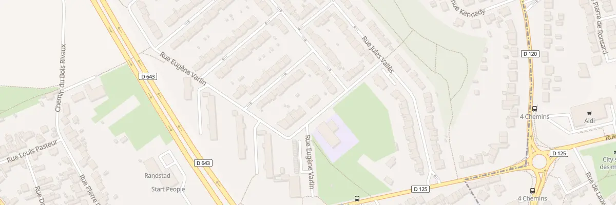 Plan du 120 Rue Eugène Varlin à Cuincy