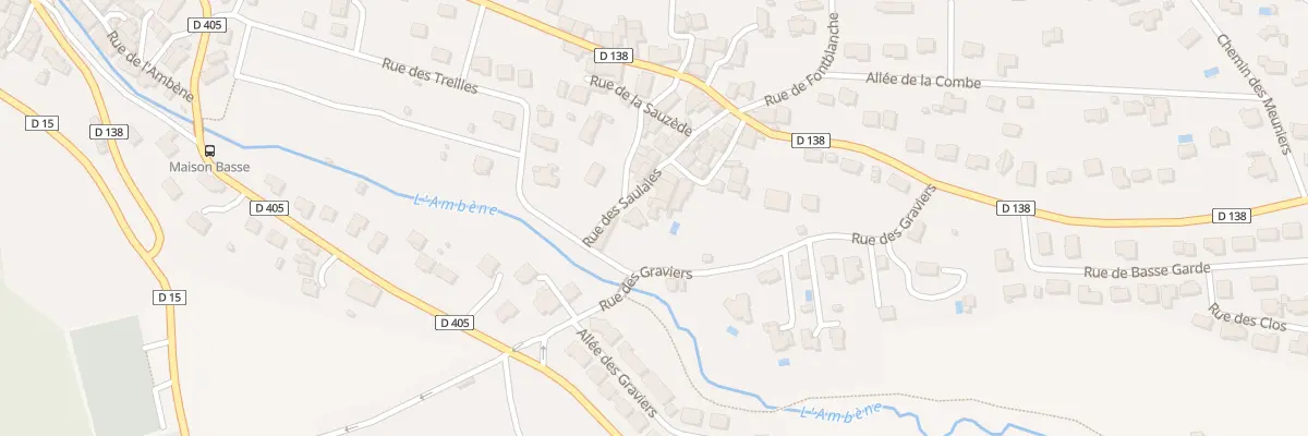 Plan du 9 Rue des Saulaies à Enval