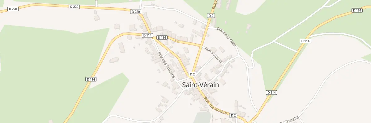 Plan du 15A Rue Traversière à Saint-Vérain