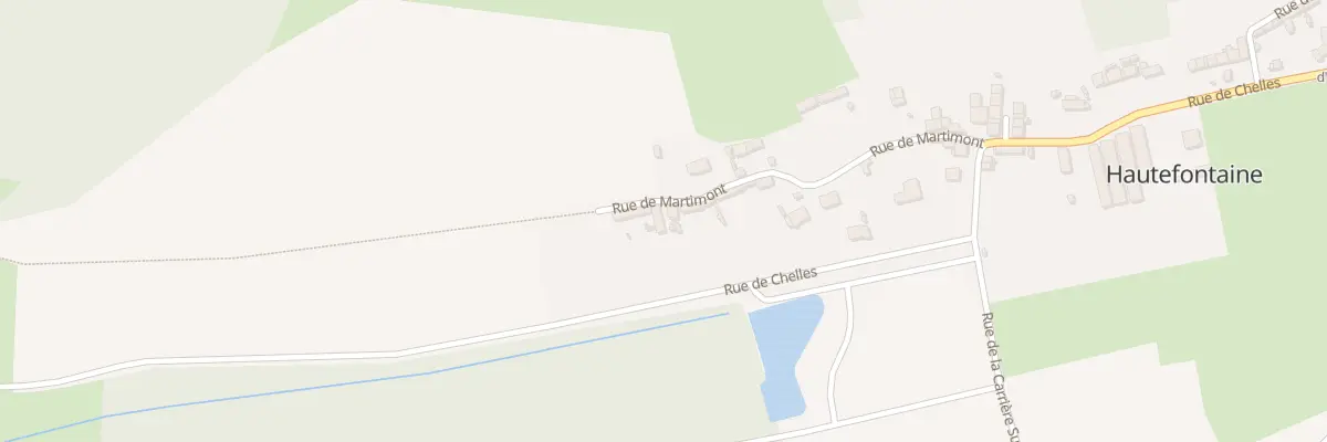 Plan du 9 Rue de Martimont à Hautefontaine