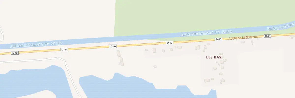 Plan du 30B Rte de la Guerche à Cours-les-Barres